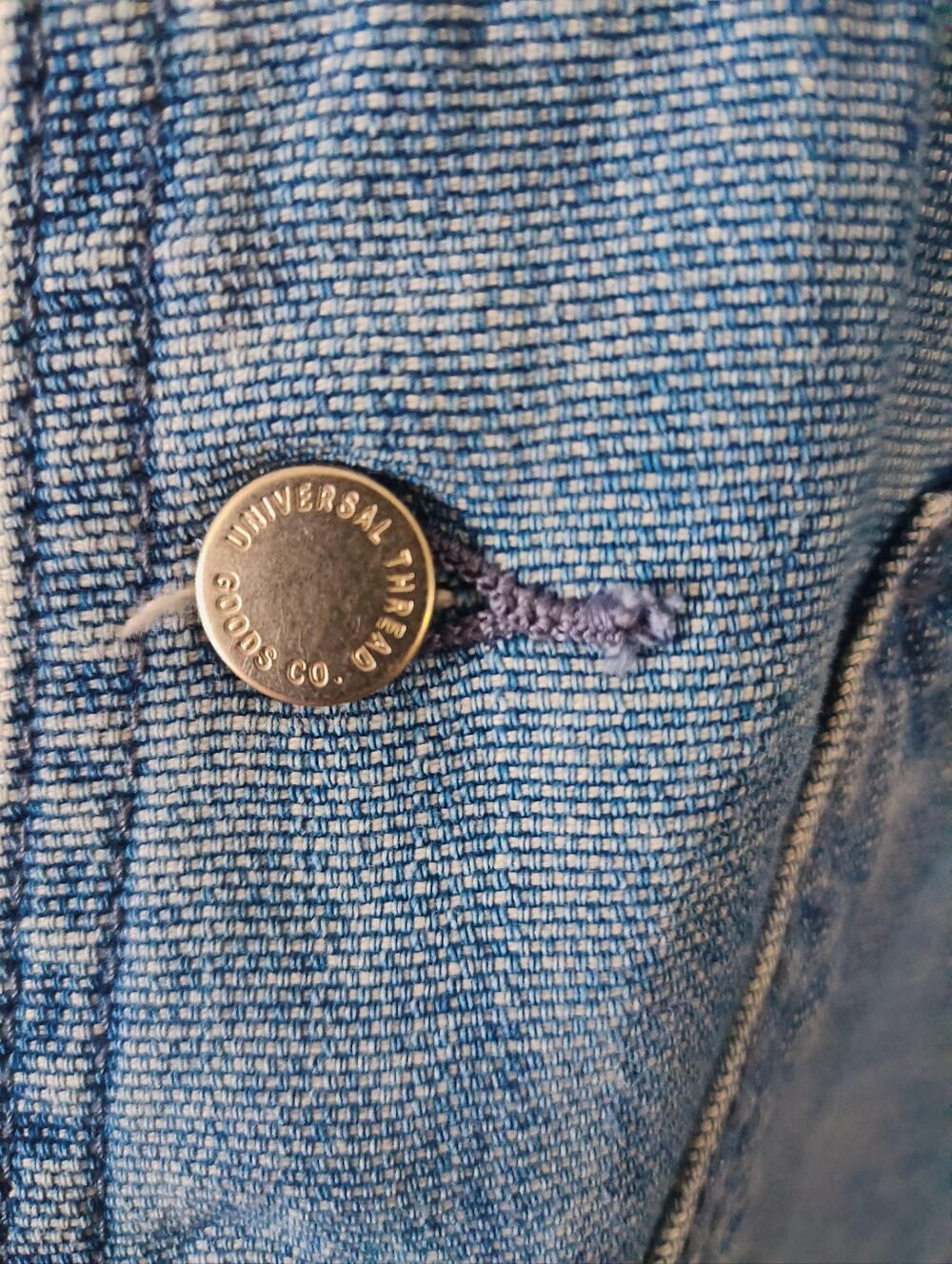Women's Denim Utility Overalls - Universal Thread 10 - Picture 8 of 16